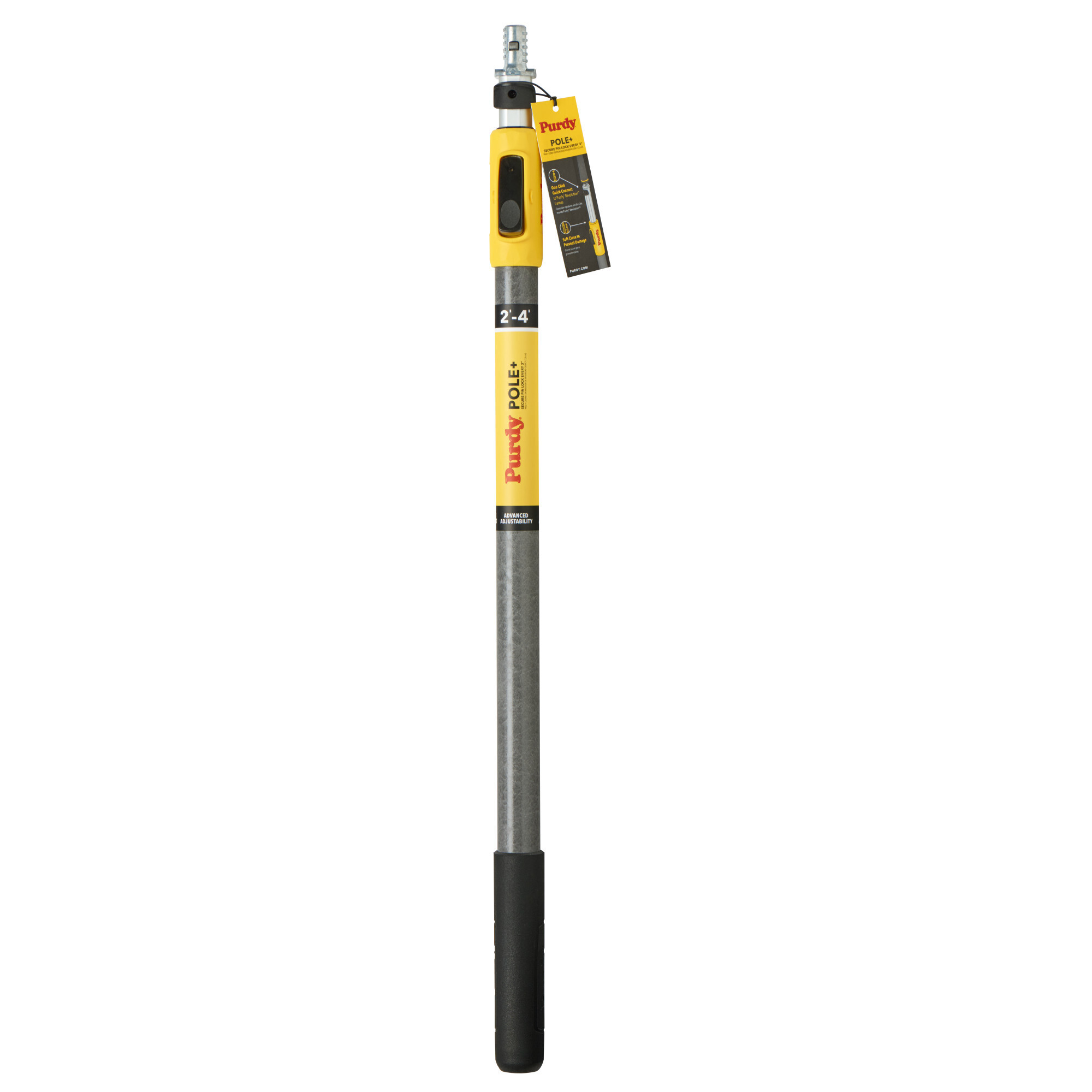 Purdy Pole+ 2–4ft. Extension Pole, Pin-Lock, Quick-Connect, Model# 14P240024
